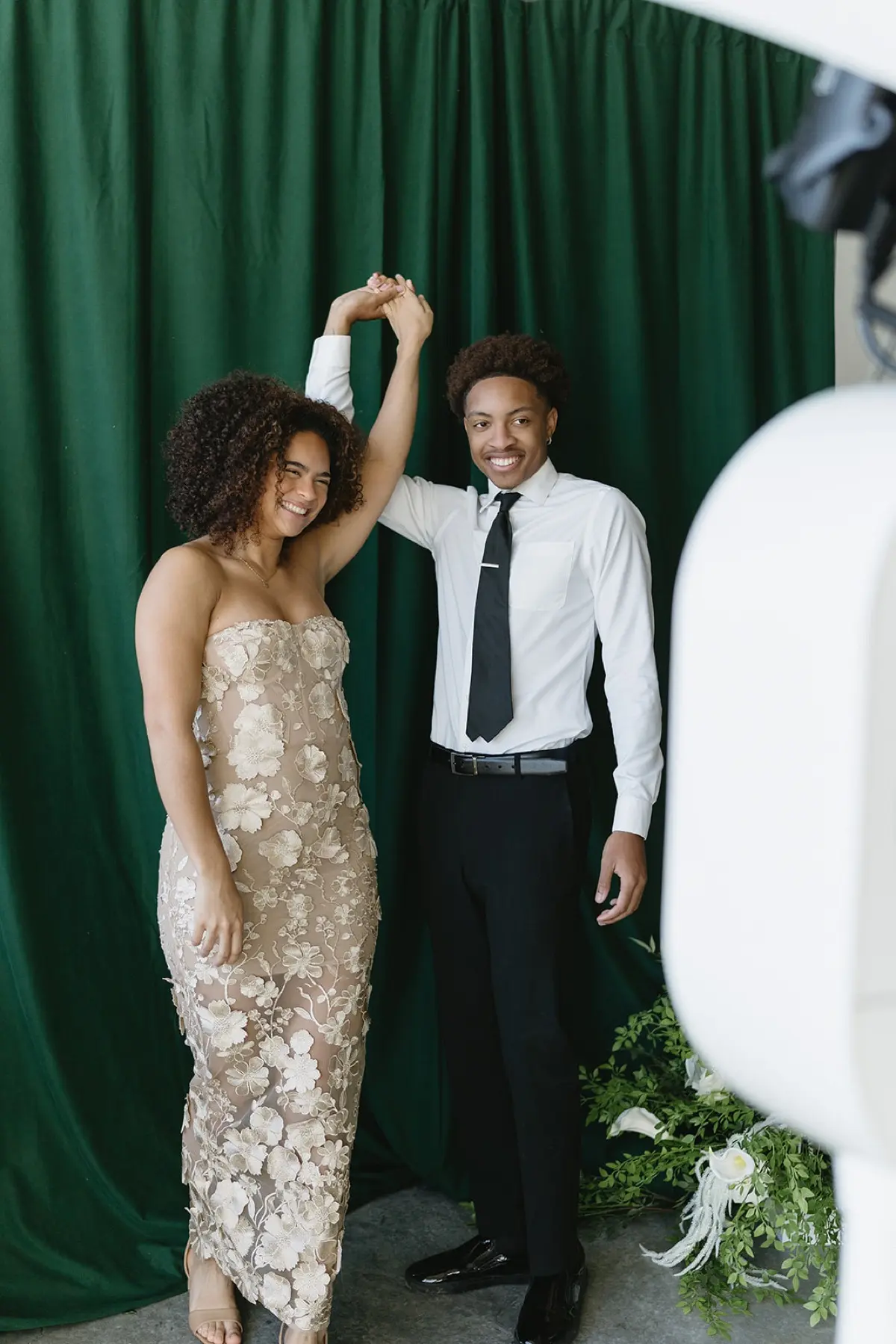 Photo booth at The Beverly Hilton