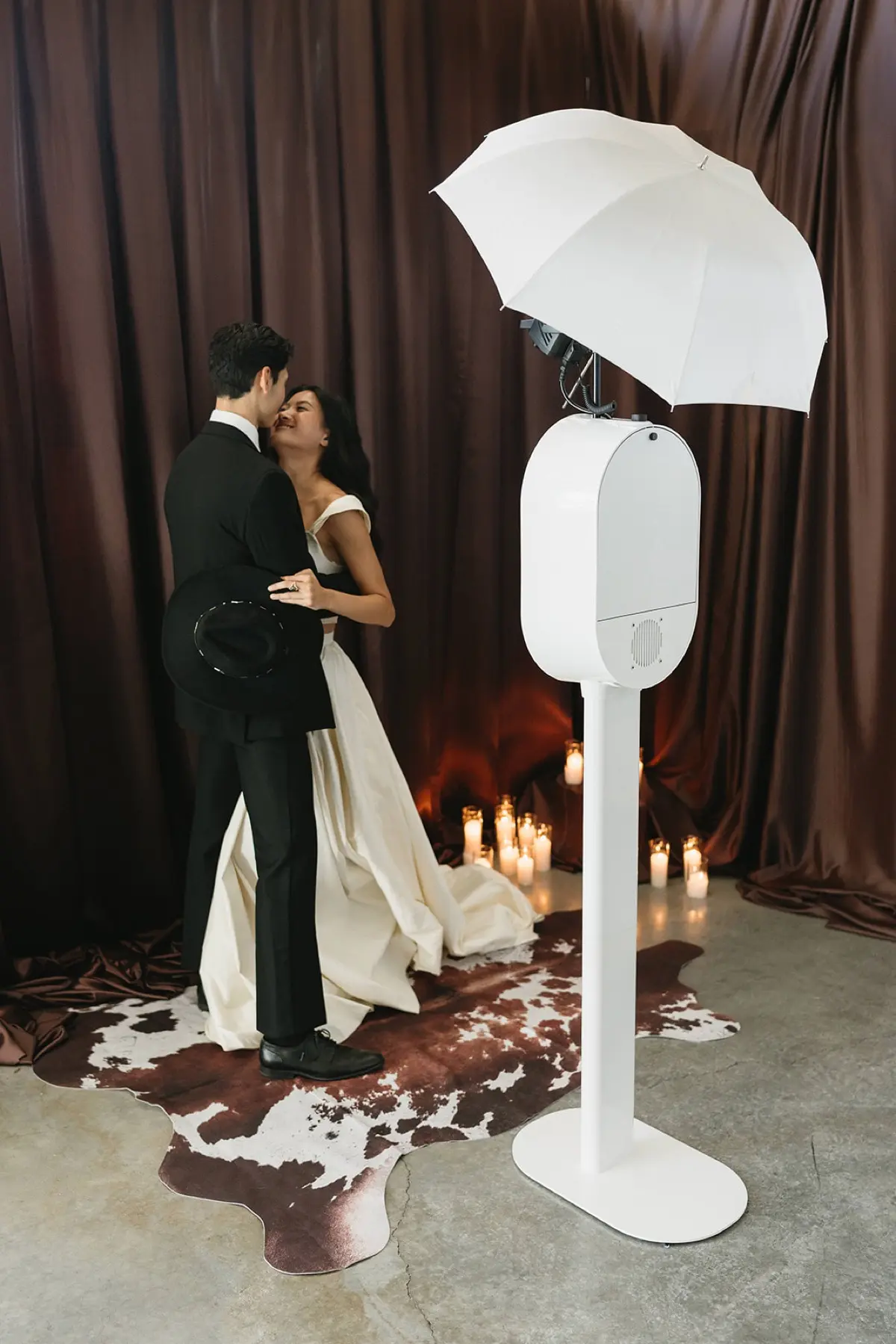 Photo booth at Petersen Automotive Museum