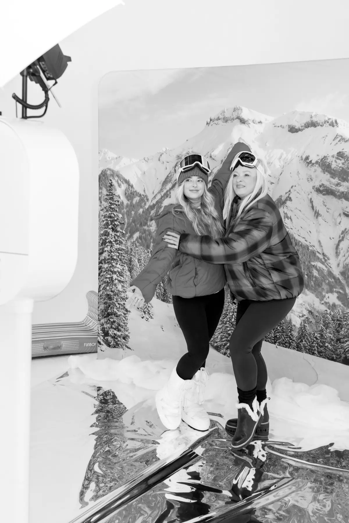 Photo booth at Fairmont Century Plaza