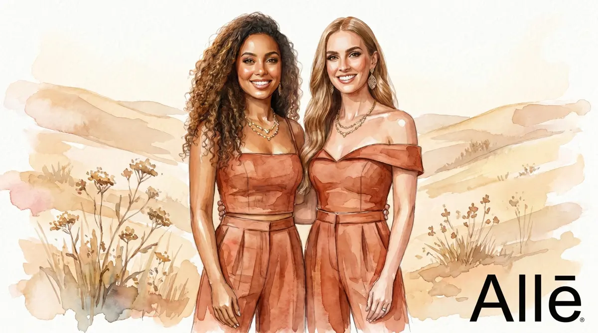 Allē AI watercolor portrait activation at Twist X Newport Beach beauty tradeshow