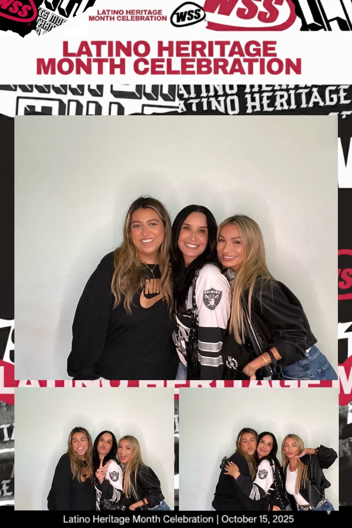 WSS Latino Heritage Month Celebration photo booth — Captured Celebrations