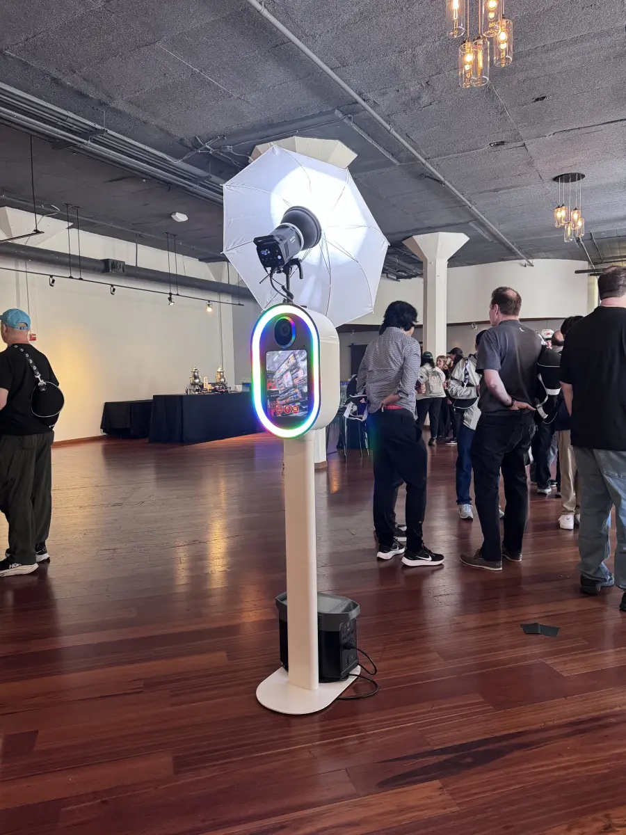 Captured Celebrations photo booth at Terra Gallery & Event Venue in San Francisco, CA, photo 2