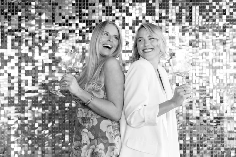 Studio-quality glam portrait at Los Angeles birthday celebration