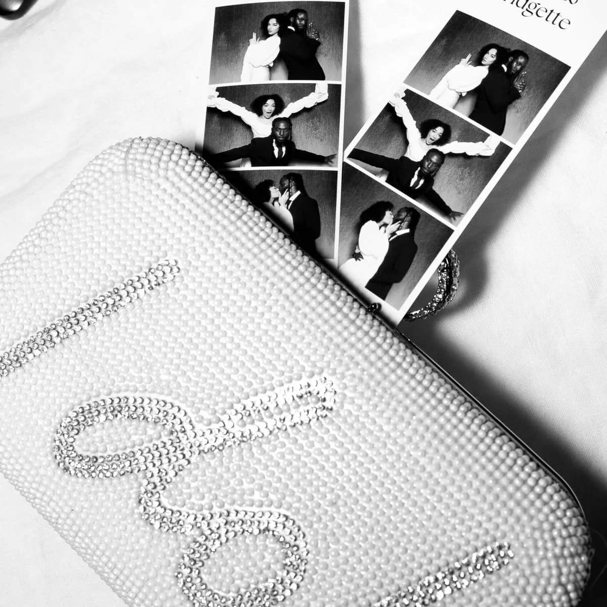 Photo booth print template from a San Fernando Valley wedding