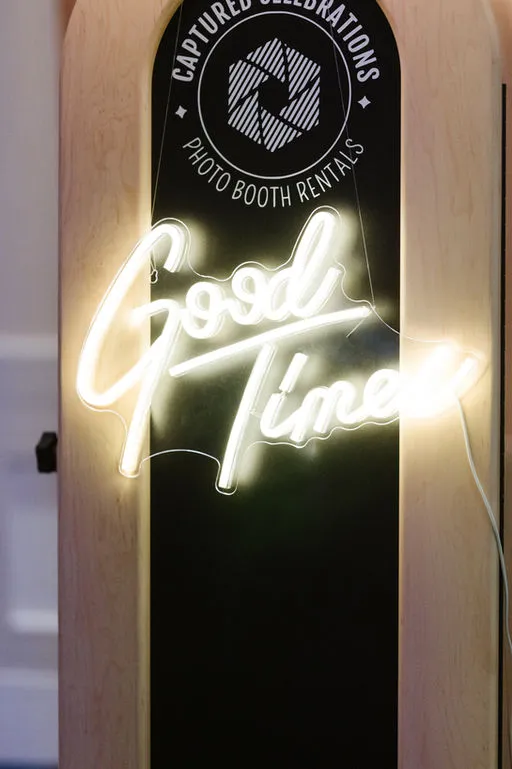 Custom photo strip from retro mirror booth — birthday party print design, Captured Celebrations Los Angeles