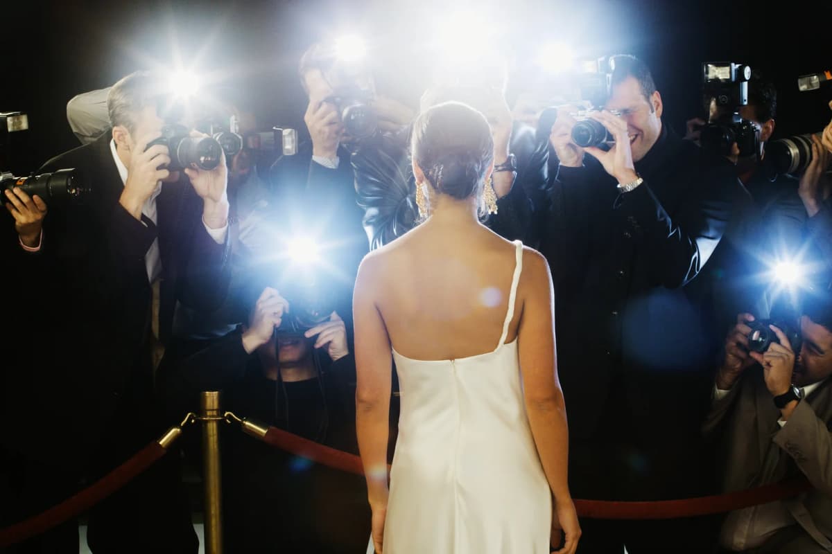 Paparazzi Photo Booth rental in Los Angeles — Captured Celebrations