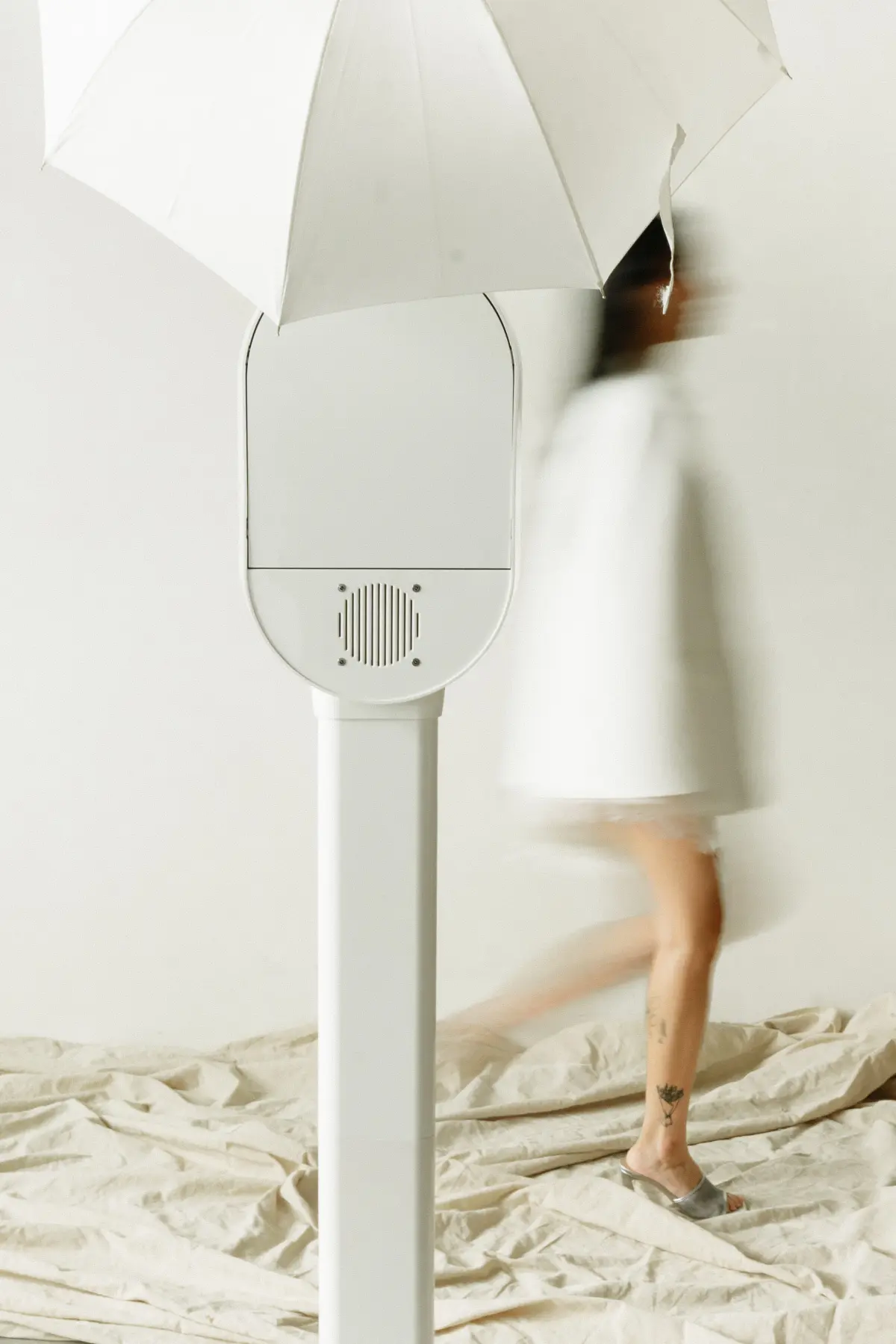 Studio photo booth with studio lighting in Los Angeles