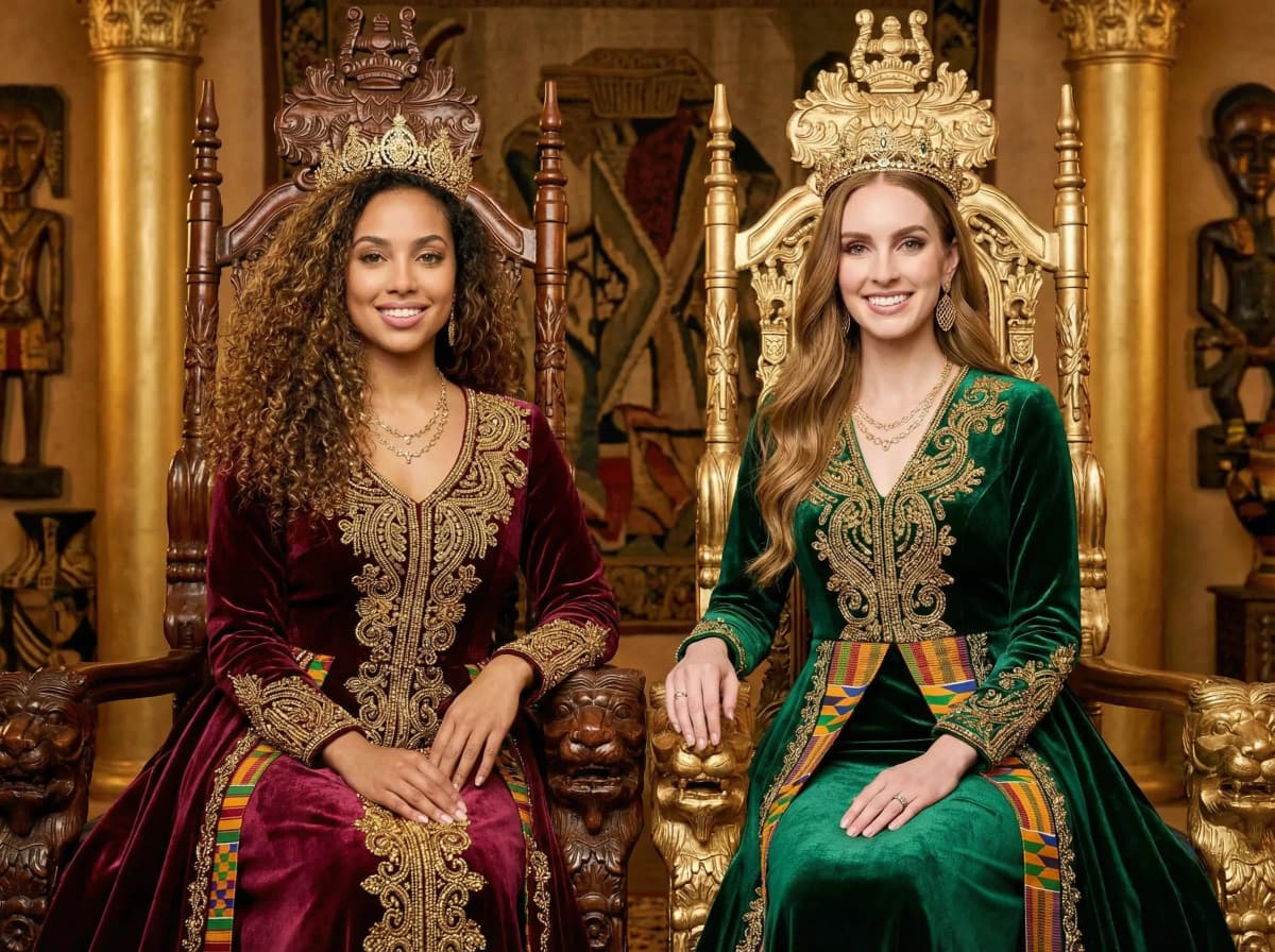 AI photo booth African Royalty transformation Los Angeles