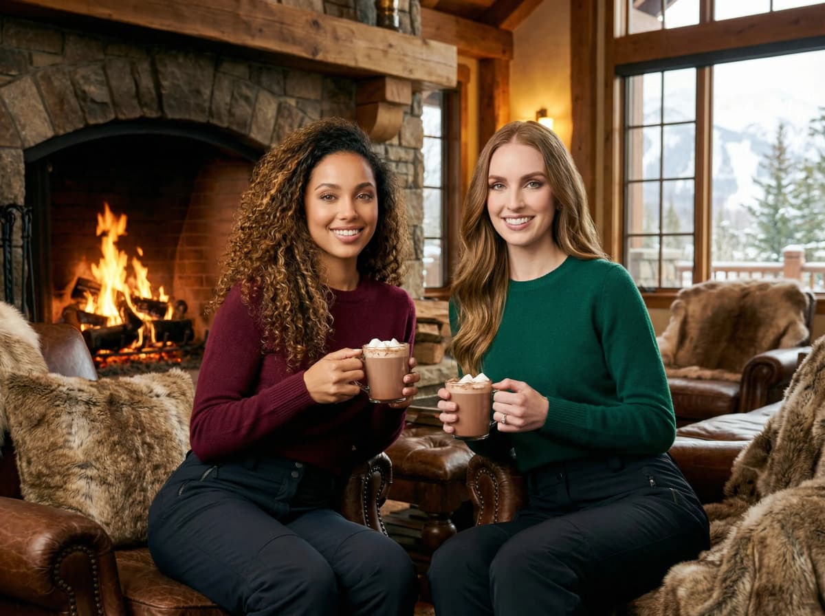 AI photo booth après ski lodge transformation Los Angeles