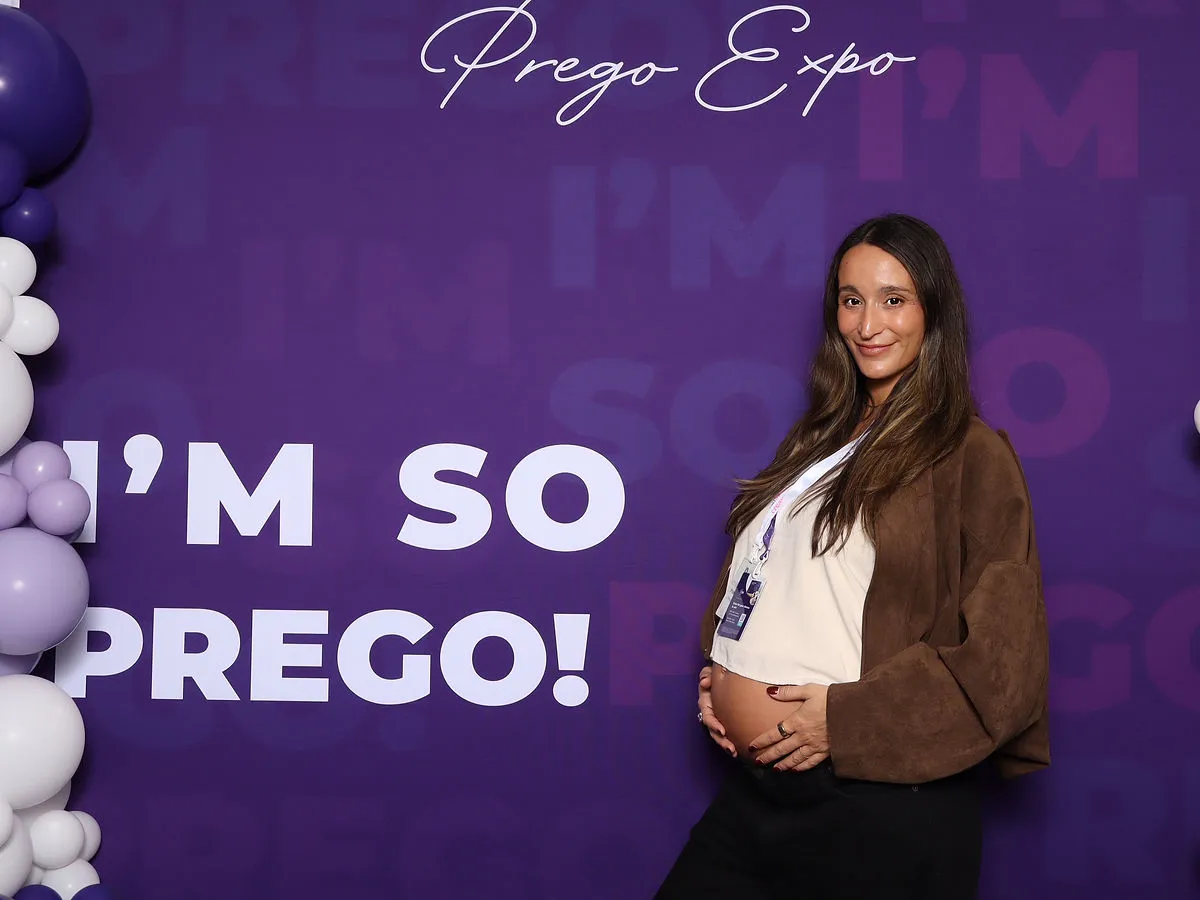Custom branded photo prints on display at Prego Expo in Los Angeles