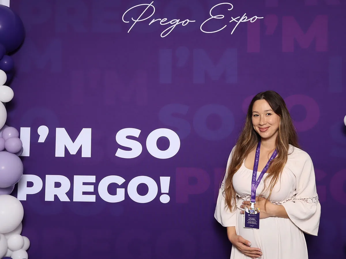 Captured Celebrations booth setup at Los Angeles Prego Expo 2025