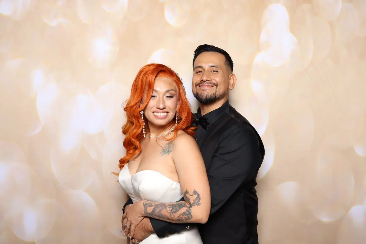 Vintage telephone audio guestbook at a Los Angeles County wedding at Hart & Maine Events in Santa Clarita