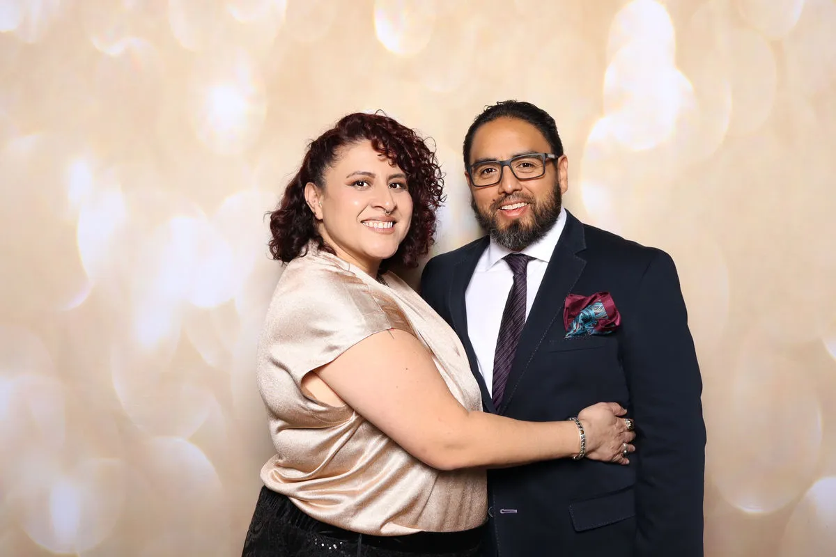 Hart & Maine Events wedding venue in Santa Clarita with Captured Celebrations photo booth setup, Los Angeles County