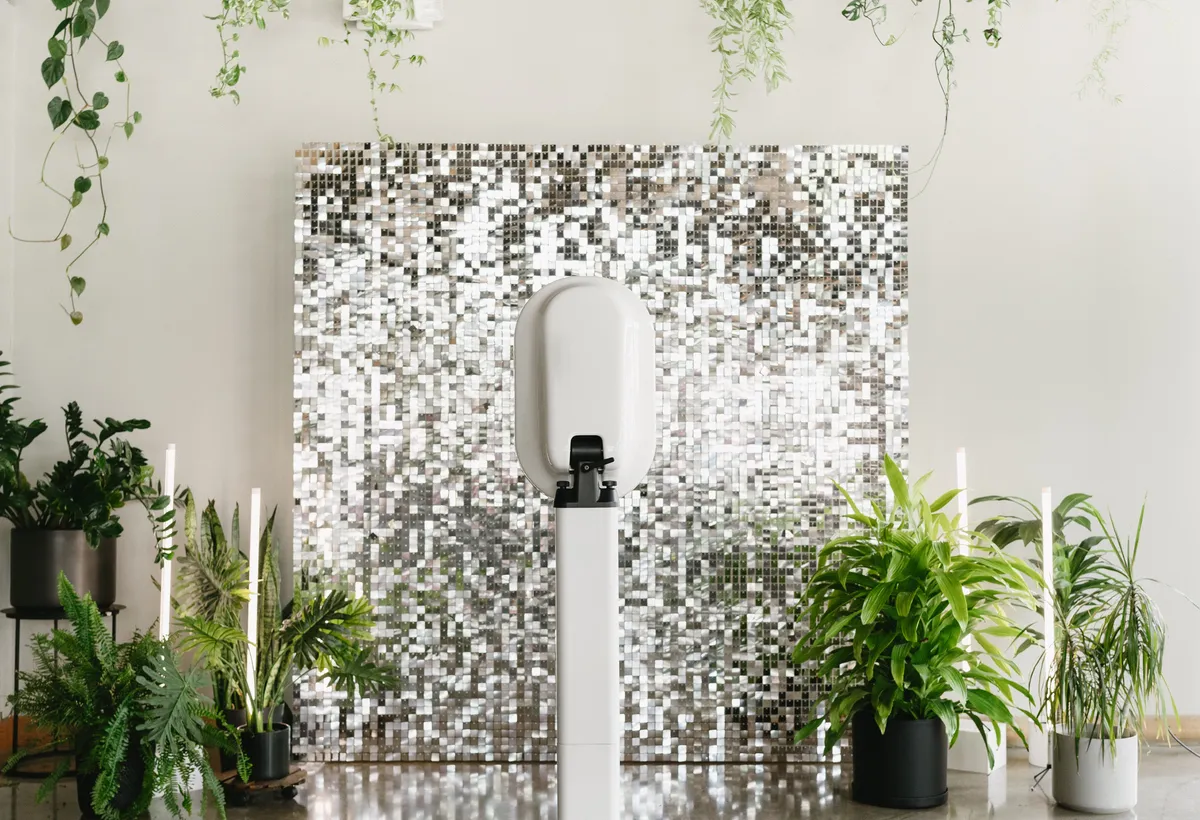 Shimmer Wall and the Photo Booth