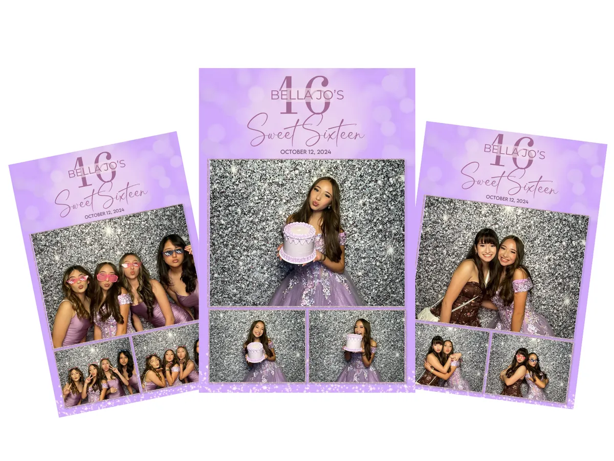 How to Plan the Ultimate Sweet 16 with a Photo Booth — Captured Celebrations Los Angeles photo booth blog