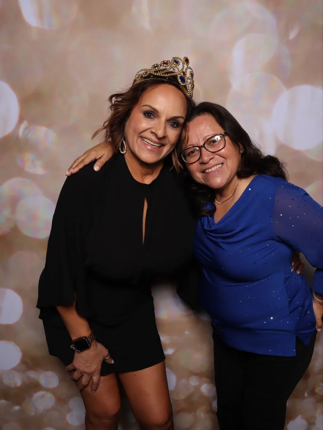 Using the Photo Booth at a birthday party