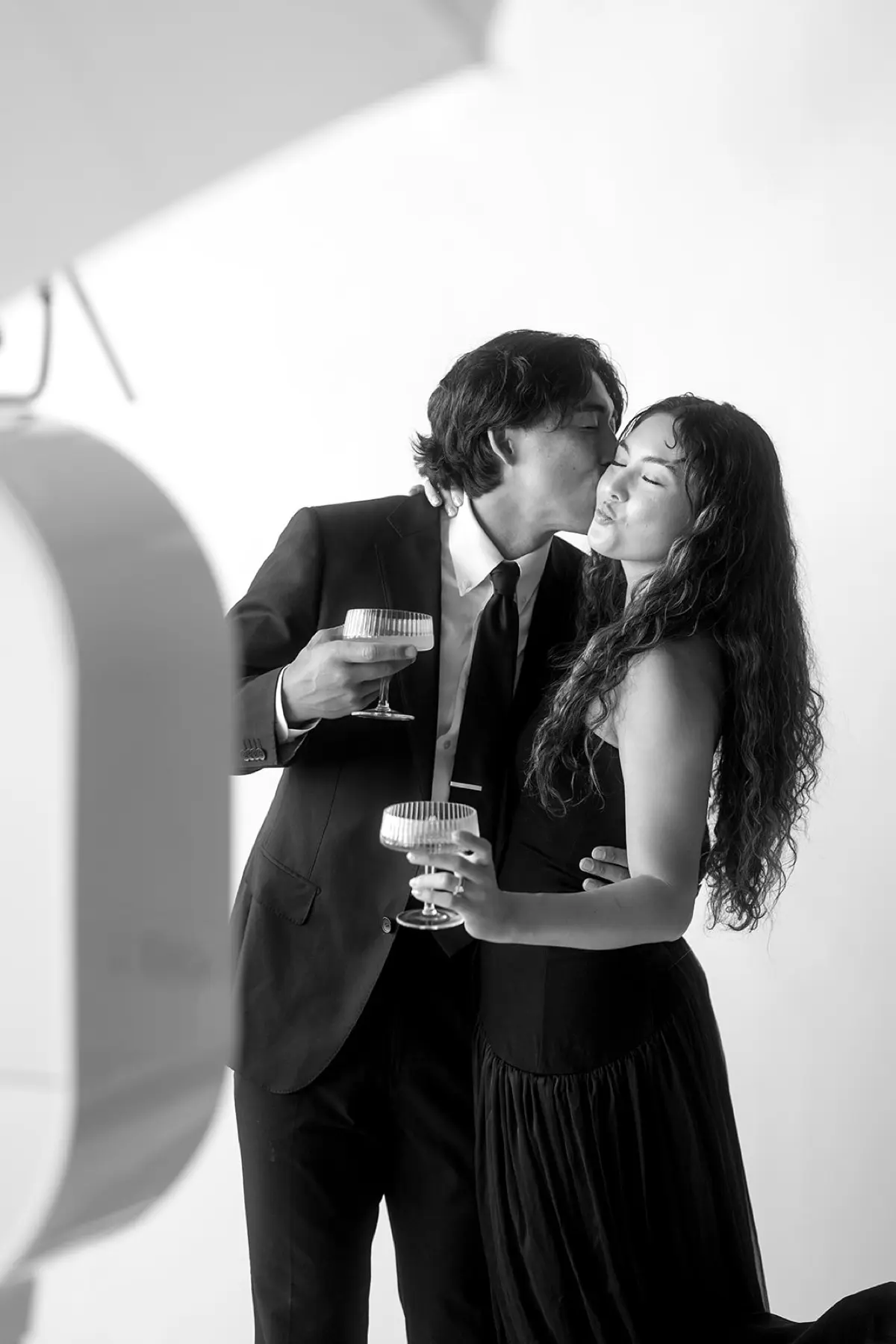 Glam photo booth portrait session