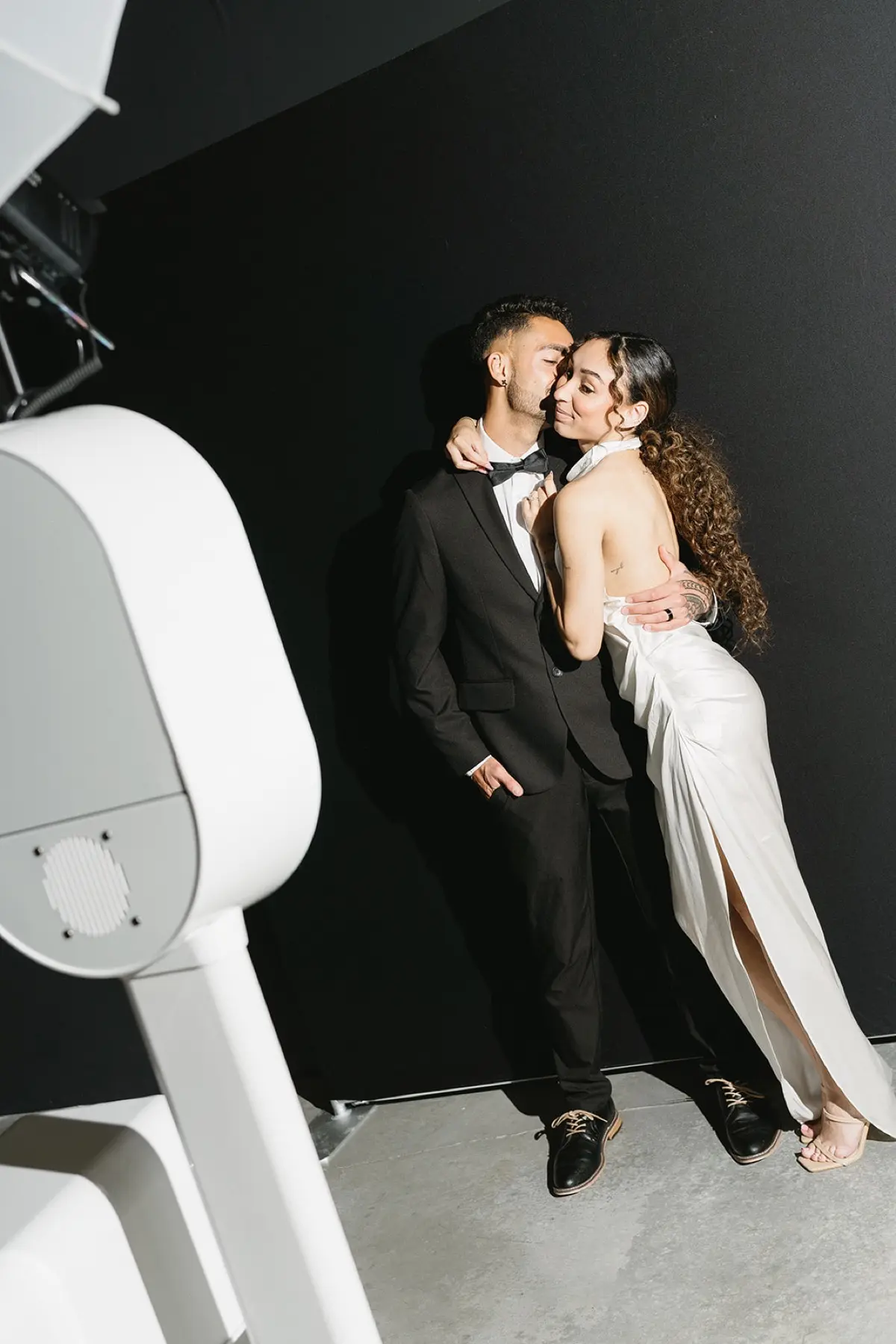 Late night game launch party photo booth activation, Los Angeles